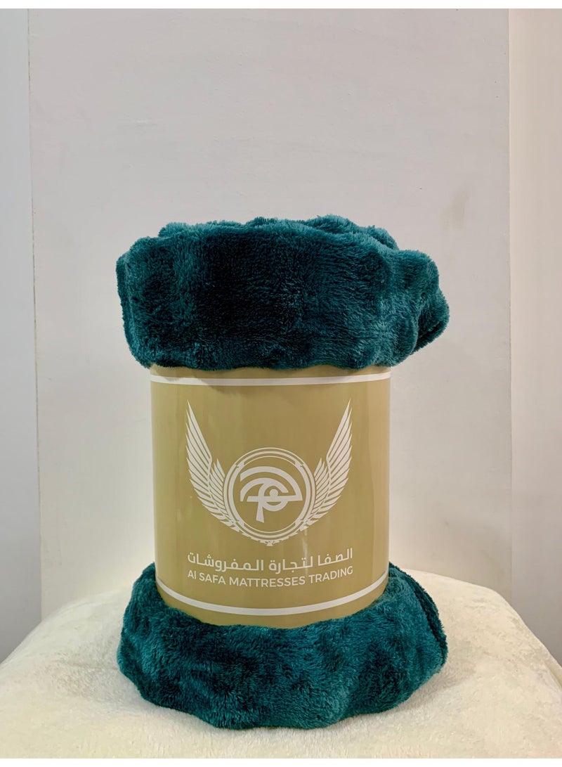 بطانية بابلز مقاس 220*240سم تصميم اسباني - Image 2